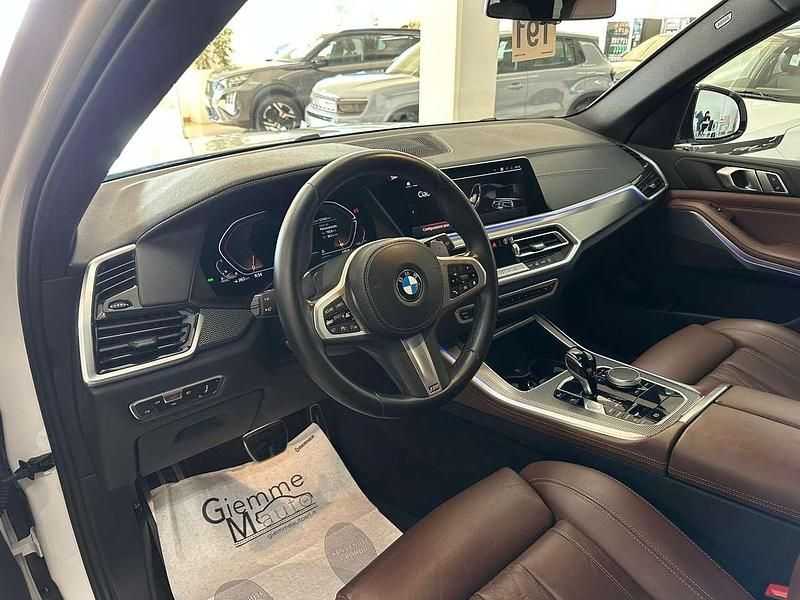 Usata BMW X5 M Sport 286 CV (210 kW) 2022 Mineral white metallic SUV