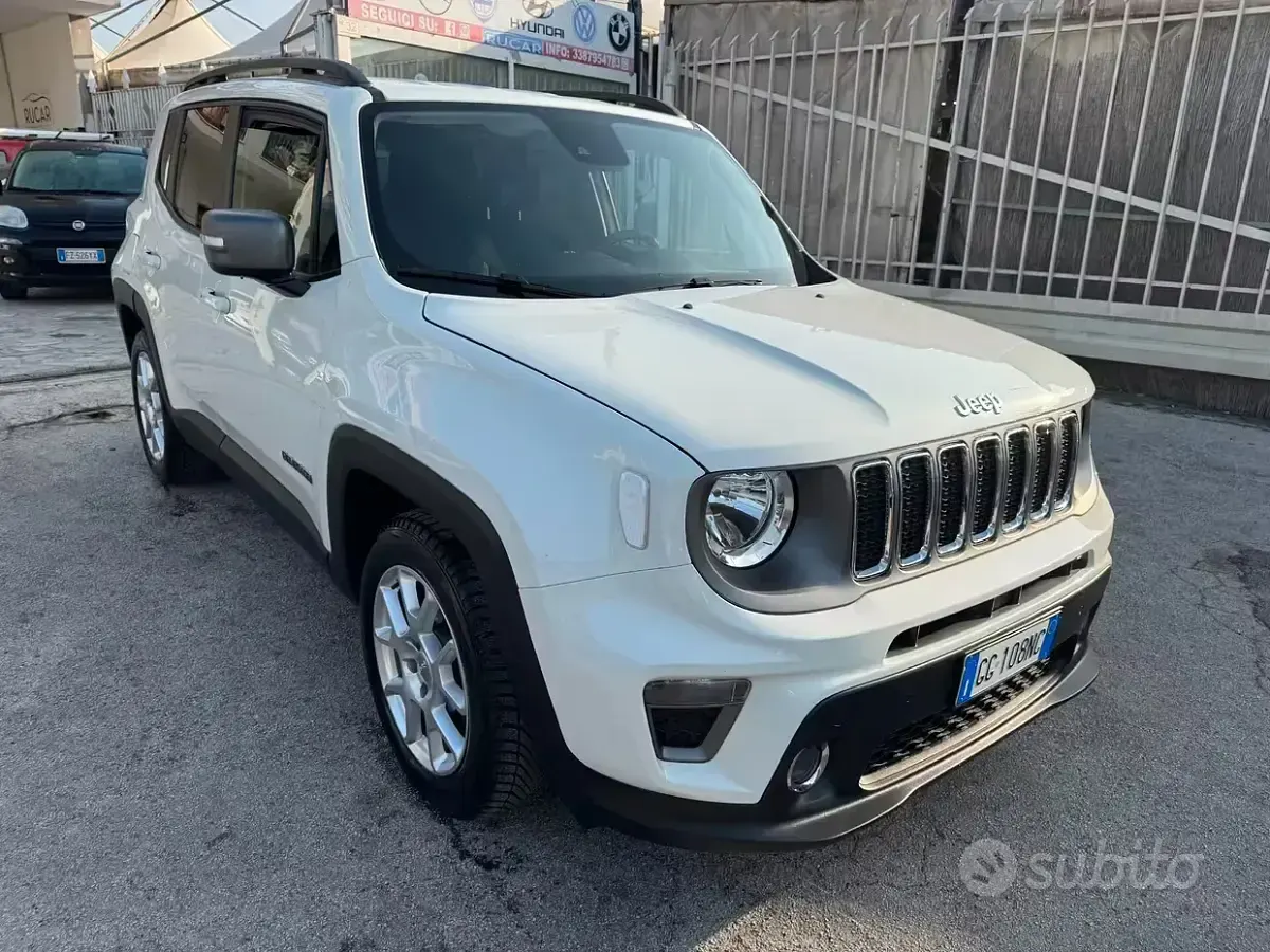 Usata Jeep Renegade Limited 130 CV (95 kW) 2021 Bianco SUV