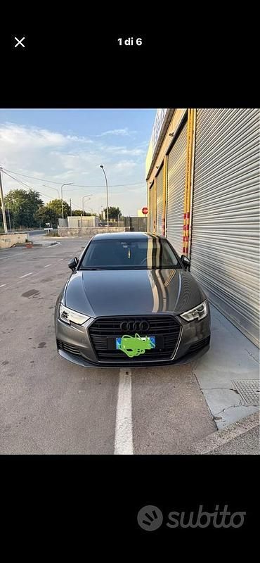 Usata Audi A3 2018 Grigio Berlina