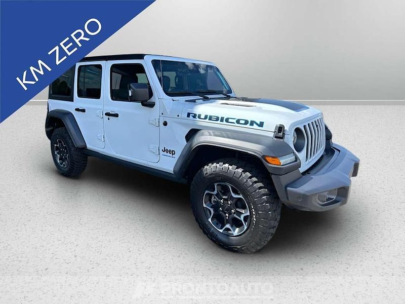 Nuova Jeep Wrangler Unlimited Rubicon 379 CV (278 kW) 2025 Bright white SUV