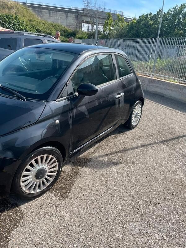 Usata Fiat 500 75 CV (55 kW) 2011 Nero Utilitaria