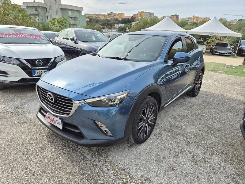 Usata Mazda CX-3 Exceed 105 CV (77 kW) 2018 Blu SUV