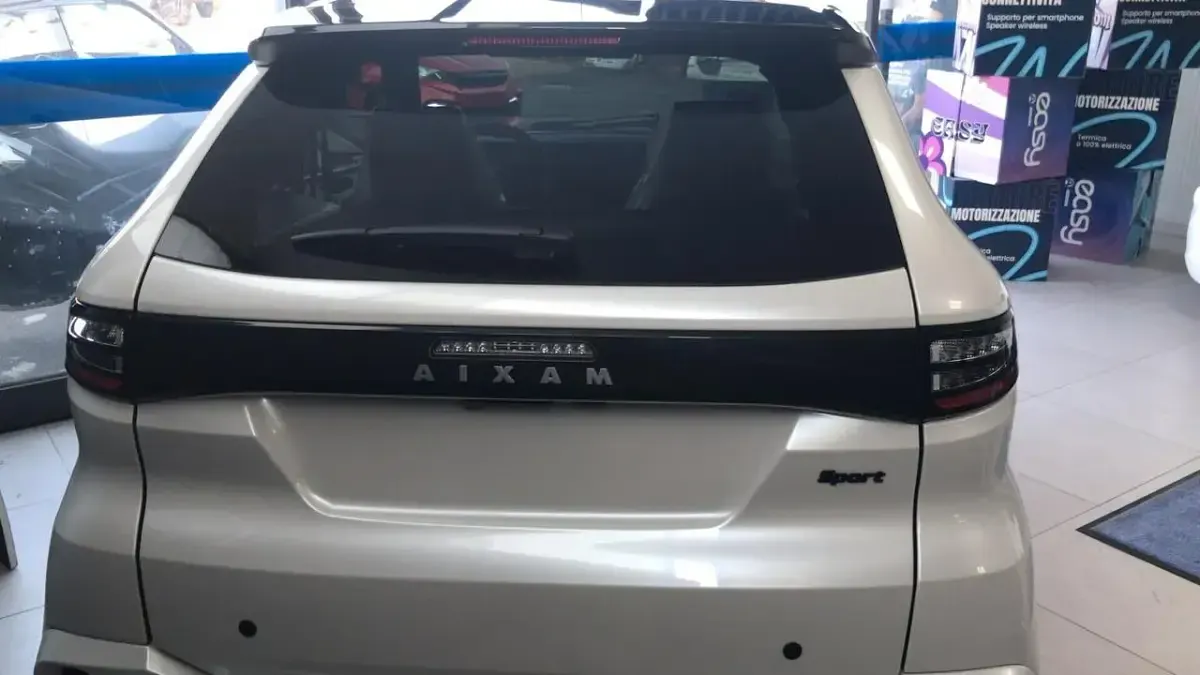 Nuova Aixam Coupe Sport 2026 Bianco Coupé