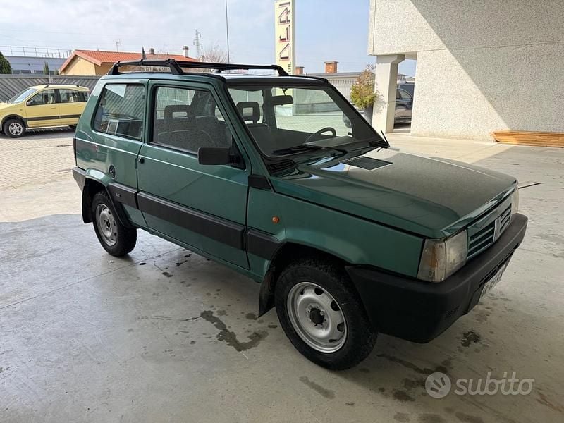 Usata Fiat Panda 4x4 54 CV (39 kW) 1998 Verde Utilitaria