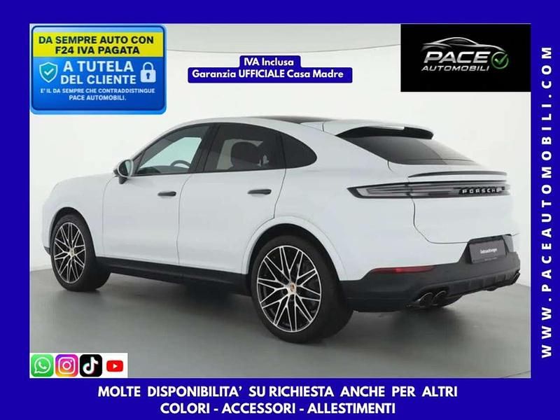 Bianco Usata 2025 Porsche Cayenne Coupe Coupé | 108.900 € (Super prezzo) - Immagine 1/2