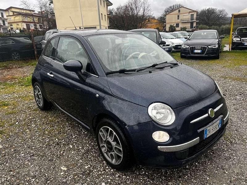 Usata Fiat 500 Lounge 75 CV (55 kW) 2009 Grigio Cabrio