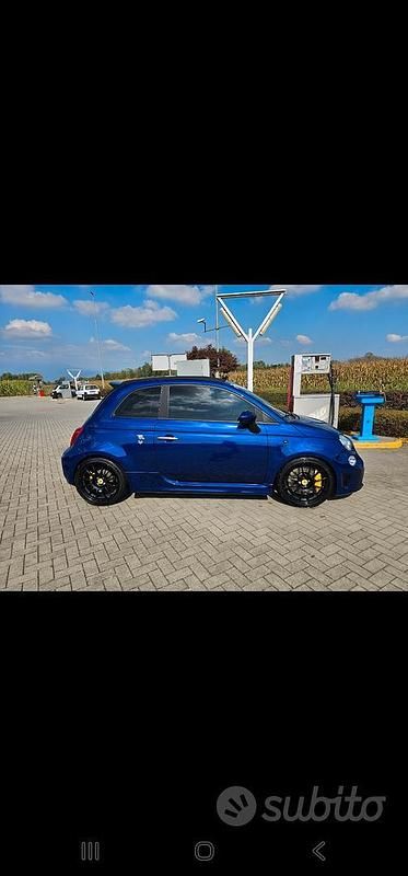 Blu Usata 2016 Abarth 595 Cabrio | 12.500 € (Super prezzo) - Immagine 1/4