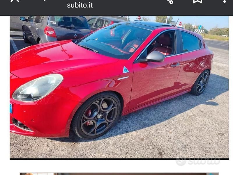 Rosso Usata 2016 Alfa Romeo Giulietta Quadrifoglio Verde | 15.000 € - Immagine 1/1