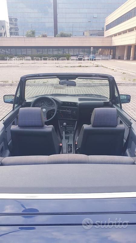 Usata BMW 320 Cabriolet Efficient Dynamics 129 CV (94 kW) 1988 Blu Cabrio