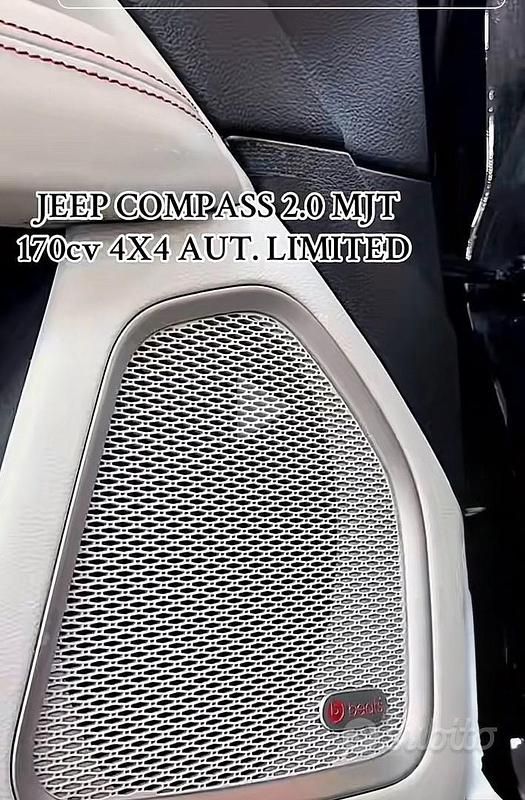 Usata Jeep Compass 170 CV (125 kW) 2018 Nero SUV