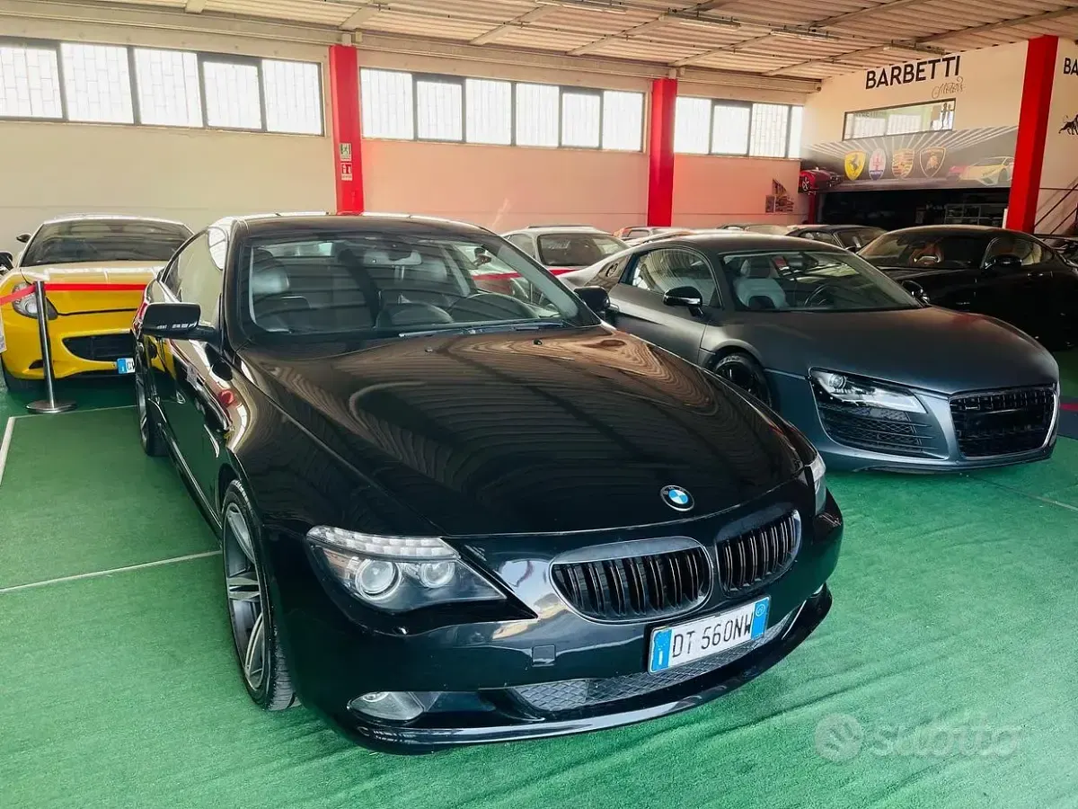 Usata BMW 635 M Sport 286 CV (210 kW) 2010 Nero Coupé