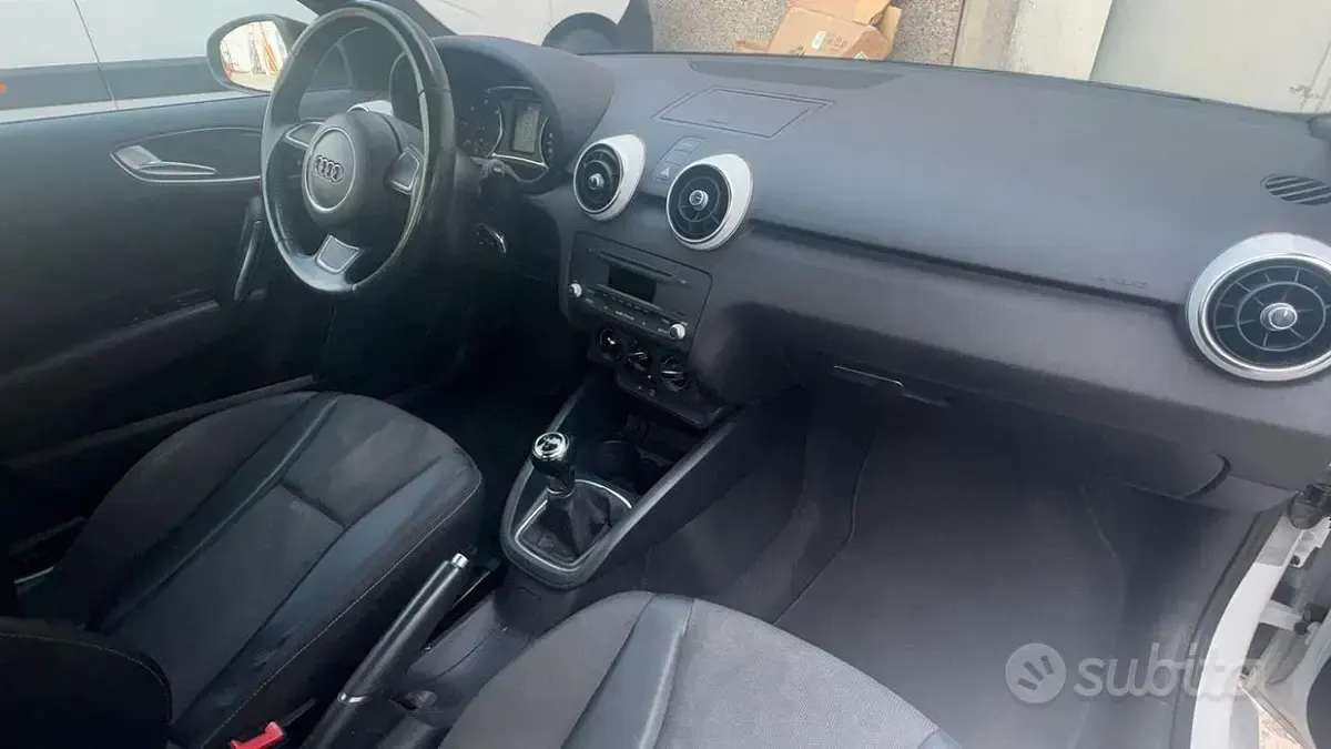 Usata Audi A1 90 CV (66 kW) 2013 Bianco Utilitaria