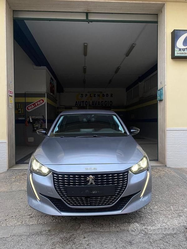 Usata Peugeot 208 Active 75 CV (55 kW) 2020 Grigio Utilitaria
