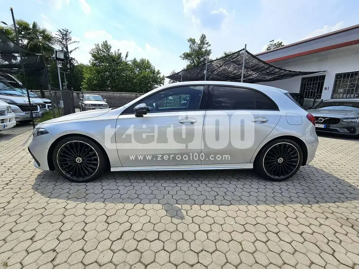 Usata Mercedes A180 Advanced Plus 116 CV (85 kW) 2023 Argento Berlina