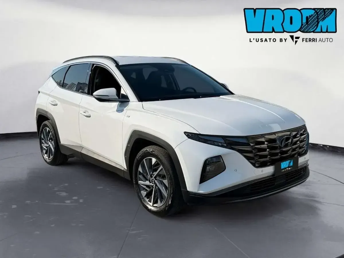 Usata Hyundai Tucson 150 CV (110 kW) 2022 Bianco SUV