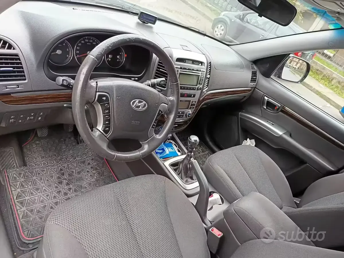 Usata Hyundai Santa Fe 197 CV (144 kW) 2010 Nero SUV