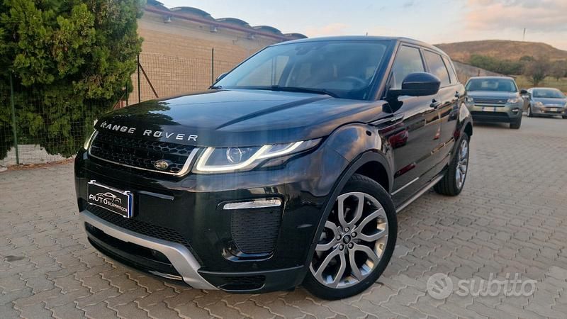 Usata Land Rover Range Rover evoque HSE 180 CV (132 kW) 2017 Nero SUV