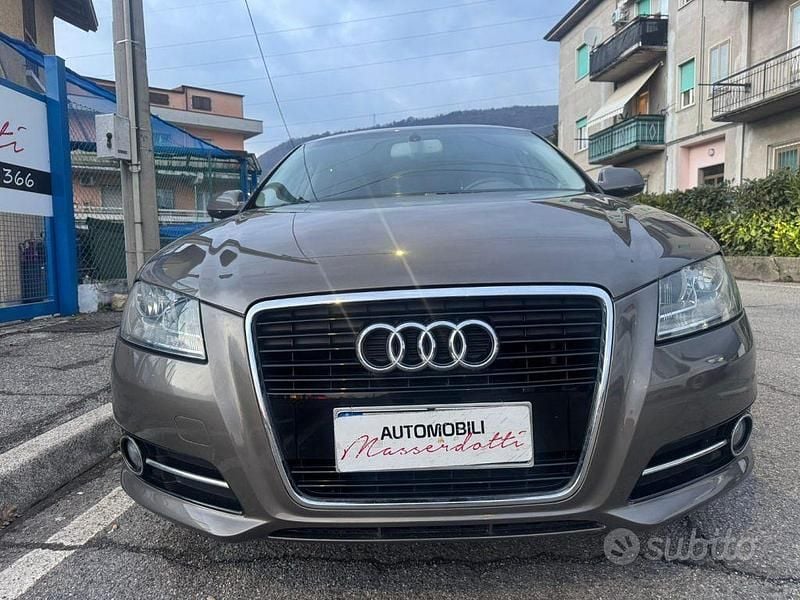 Usata Audi A3 Sportback 105 CV (77 kW) 2012 Grigio Utilitaria