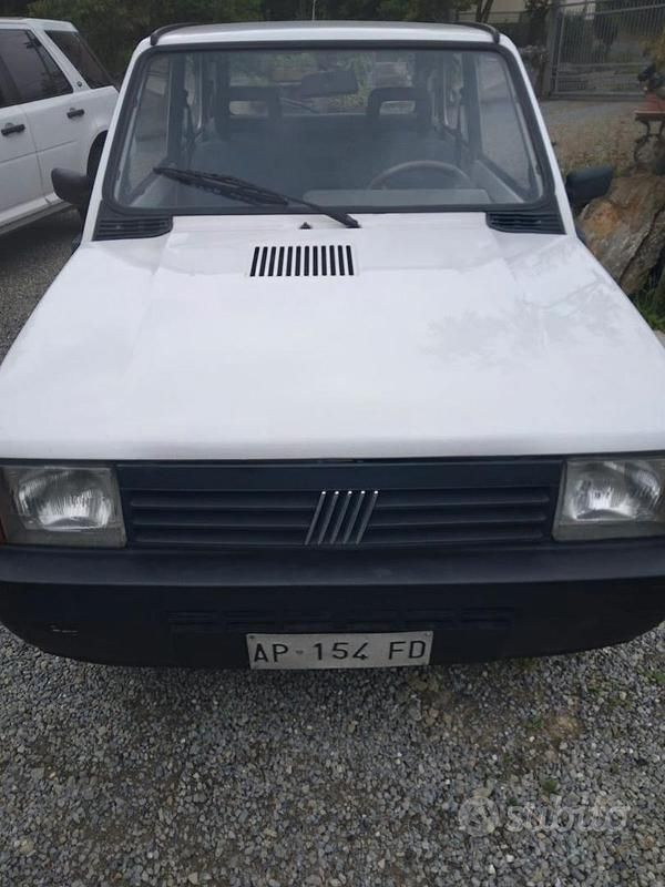 Usata Fiat Panda 4x4 50 CV (36 kW) 1997 Bianco Utilitaria