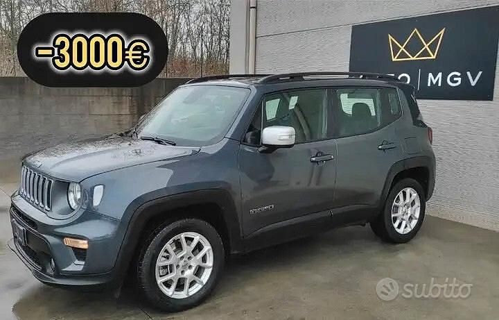 Grigio Usata 2022 Jeep Renegade Limited SUV | 14.500 € (Super prezzo) - Immagine 1/4