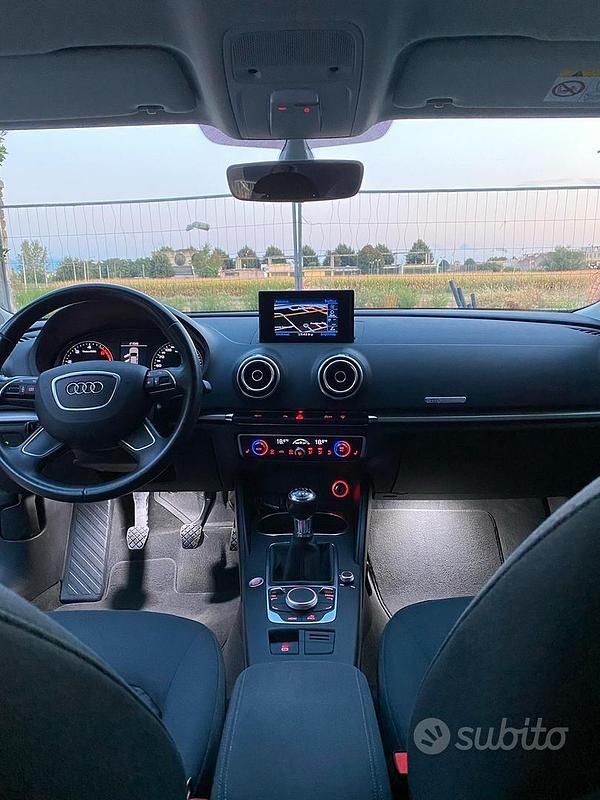 Usata Audi A3 102 CV (75 kW) 2016 Bianco Berlina
