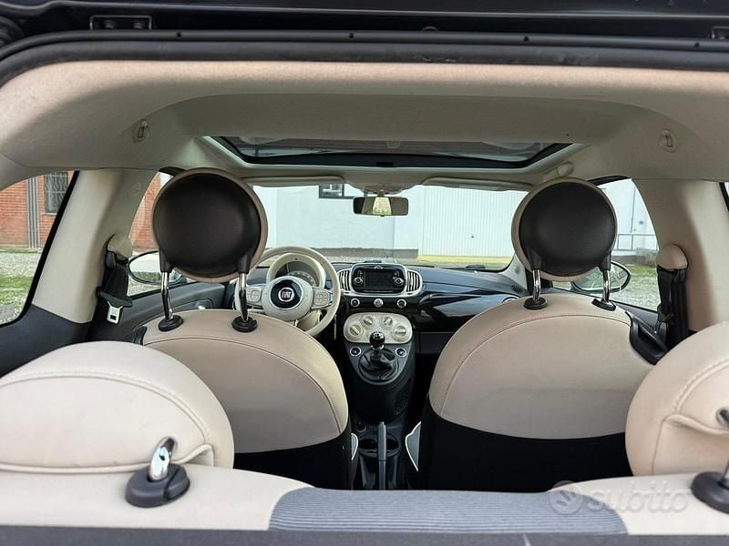 Usata Fiat 500 Easy 69 CV (50 kW) 2017 Blu Berlina