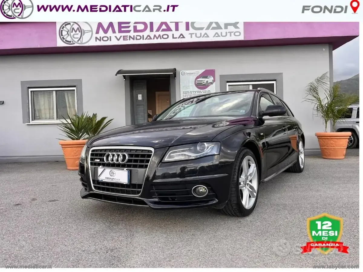 Usata Audi A4 S-Line 143 CV (105 kW) 2010 Nero Station wagon