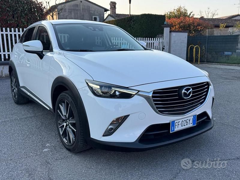Usata Mazda CX-3 Exceed 105 CV (77 kW) 2016 Bianco SUV
