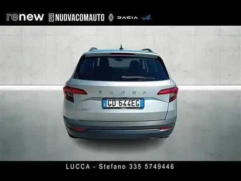 Usata Skoda Karoq 150 CV (110 kW) 2021 Grigio chiaro SUV