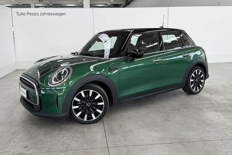 British racing green metal Usata 2023 Mini Cooper Due volumi | 30.990 € (Buon prezzo) - Immagine 1/4