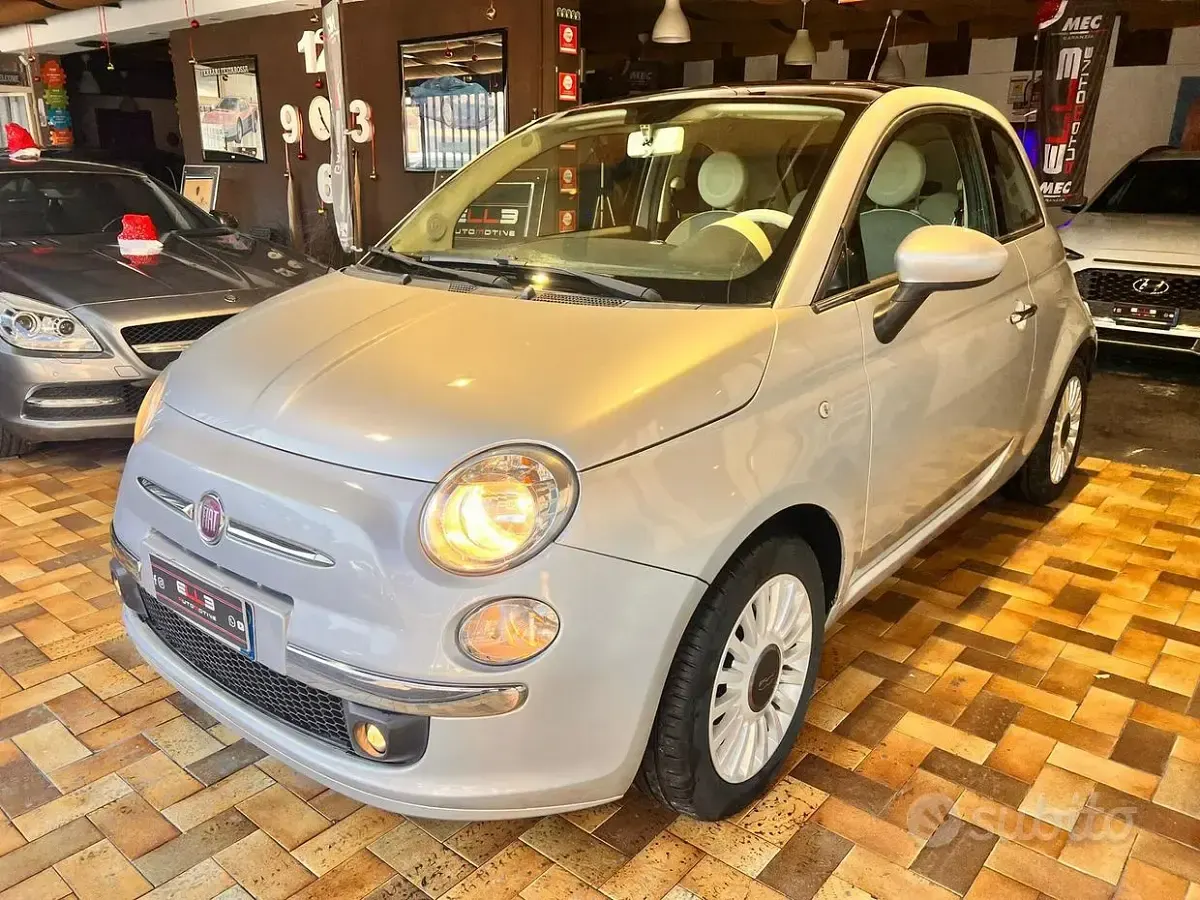 Usata Fiat 500 69 CV (50 kW) 2012 Grigio Berlina