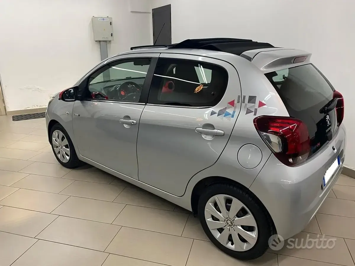 Usata Peugeot 108 Active 69 CV (50 kW) 2016 Grigio Berlina