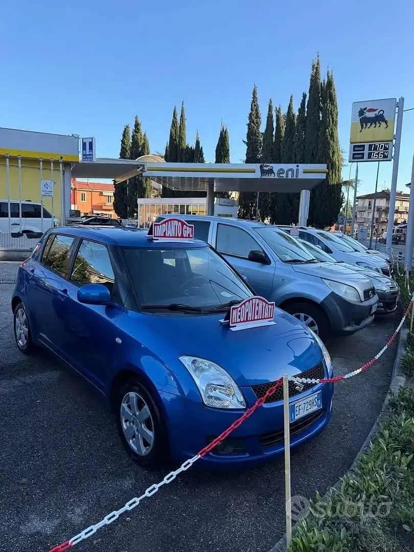 Usata Suzuki Swift GL 92 CV (67 kW) 2010 Blu Utilitaria