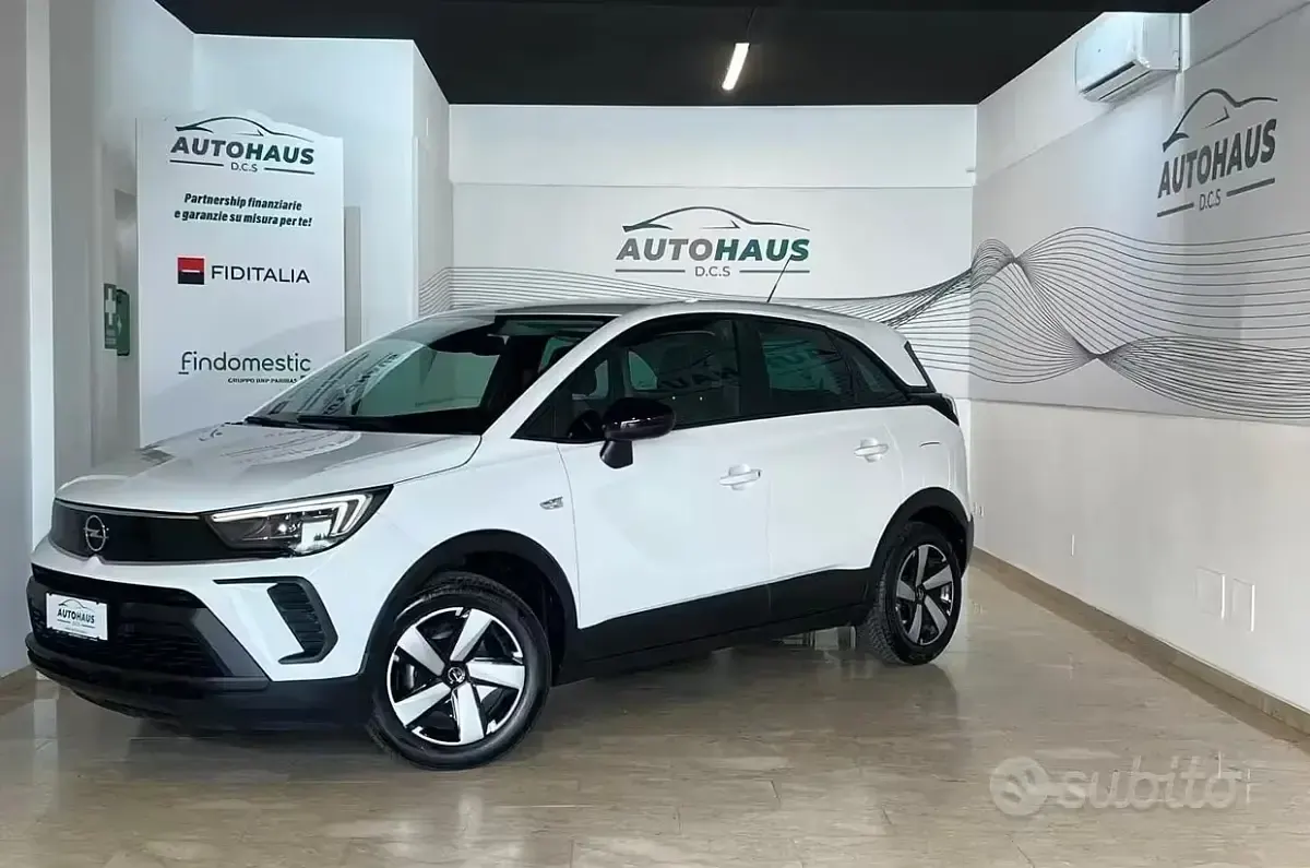 Usata Opel Crossland 83 CV (61 kW) 2022 Bianco SUV