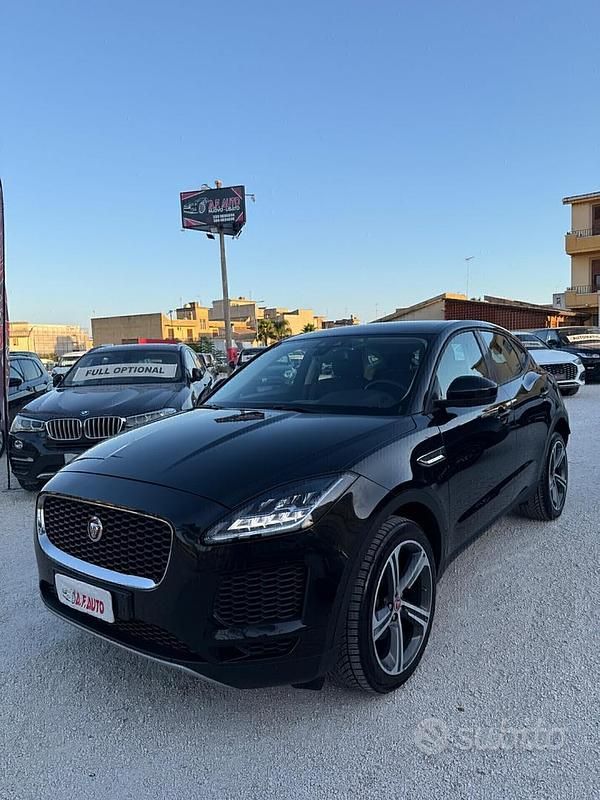 Usata Jaguar E-Pace 150 CV (110 kW) 2018 Nero SUV