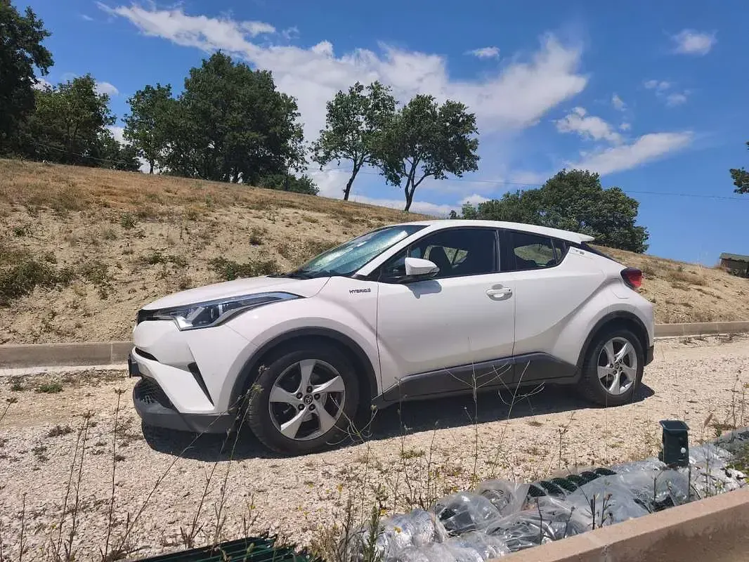Usata Toyota C-HR Active 98 CV (72 kW) 2017 Bianco SUV