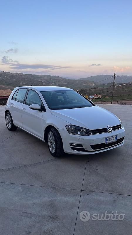 Usata VW Golf VII Allstar 110 CV (80 kW) 2016 Bianco Berlina