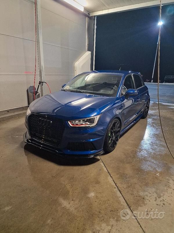 Usata Audi S1 231 CV (169 kW) 2017 Blu Utilitaria