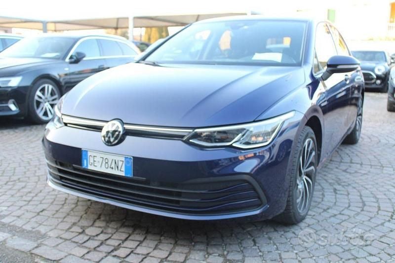 Usata VW Golf VII Life 2021 Blu Utilitaria