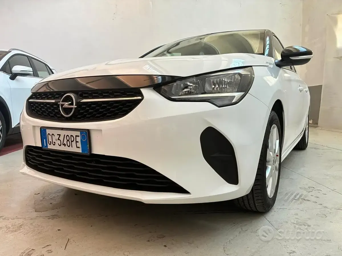 Usata Opel Corsa Elegance 75 CV (55 kW) 2021 Bianco Utilitaria