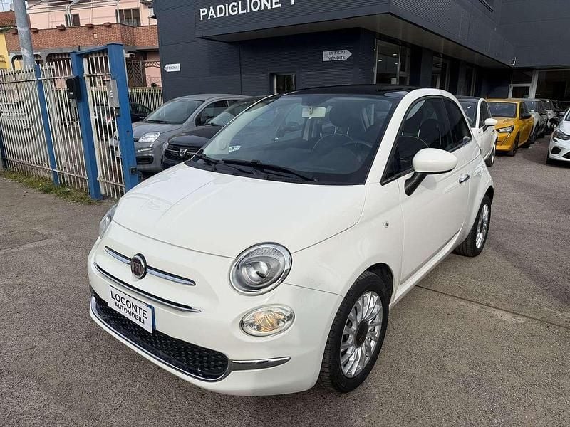 Usata Fiat 500 Lounge 69 CV (50 kW) 2019 Bianco Cabrio