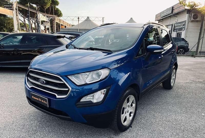 Second-hand Ford Ecosport 99 CP (72 kW) 2018 Albastru SUV