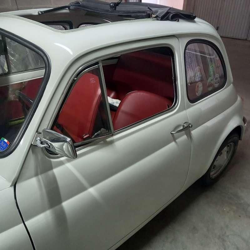 Usata Fiat 500 18 CV (13 kW) 1974 Bianco Utilitaria