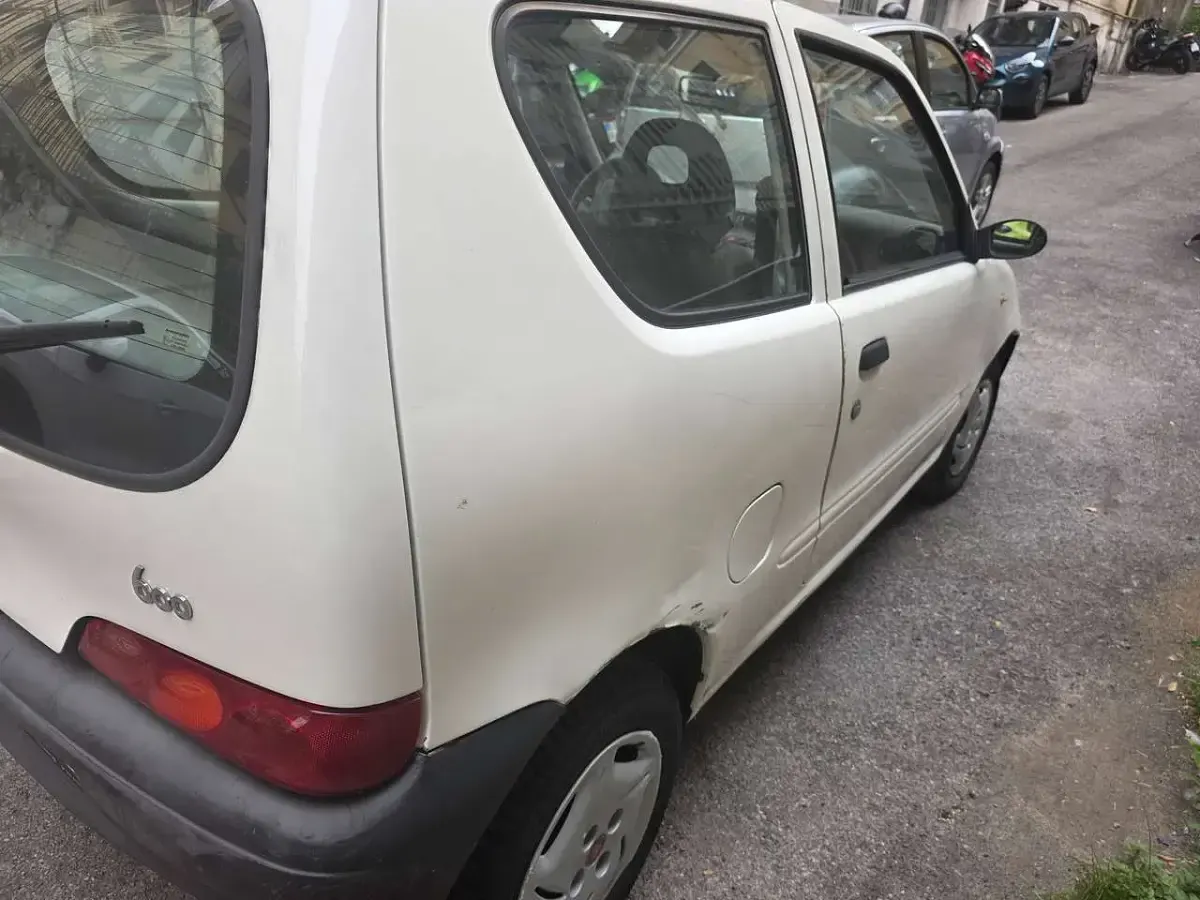 Usata Fiat 600 Active 54 CV (39 kW) 2008 Bianco Utilitaria