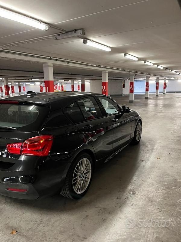 Usata BMW 118 M Sport 136 CV (100 kW) 2018 Nero Utilitaria
