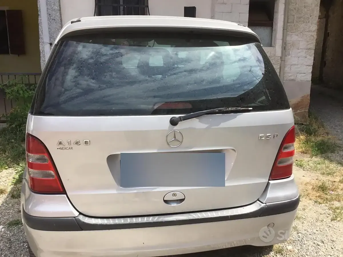 Usata Mercedes A140 82 CV (60 kW) 2004 Grigio Utilitaria