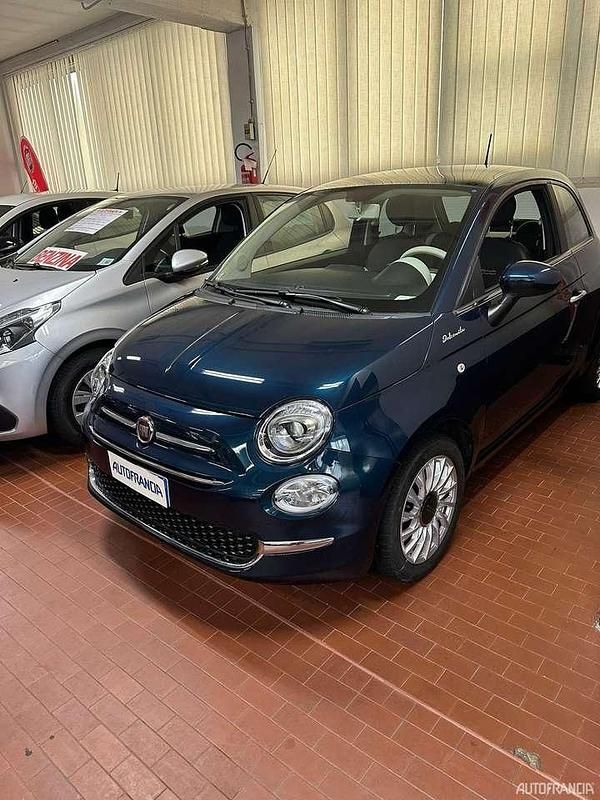 Usata Fiat 500 Dolcevita 68 CV (50 kW) 2022 Blu/azzurro Utilitaria
