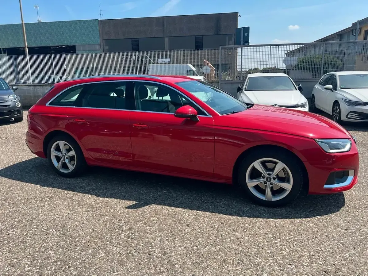 Usata Audi A4 Advanced 163 CV (119 kW) 2020 Rosso Station wagon