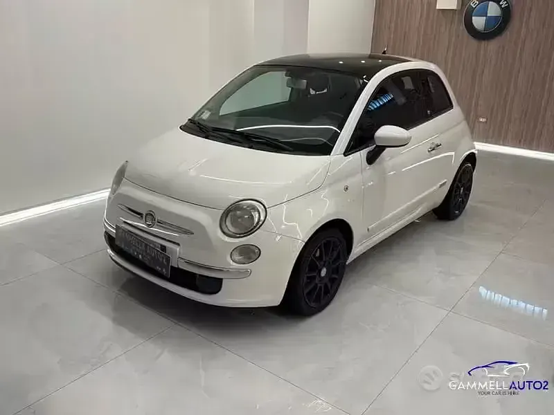 Usata Fiat 500 Lounge 95 CV (69 kW) 2011 Bianco Berlina