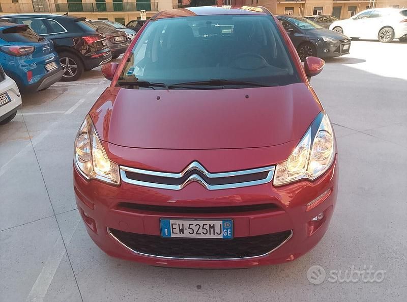 Usata Citroën C3 Seduction 81 CV (59 kW) 2014 Rosso Berlina
